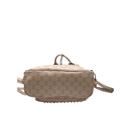 bebe Brand New Women’s Backpack With Zippers Front Pocket Blush Pink main image 4